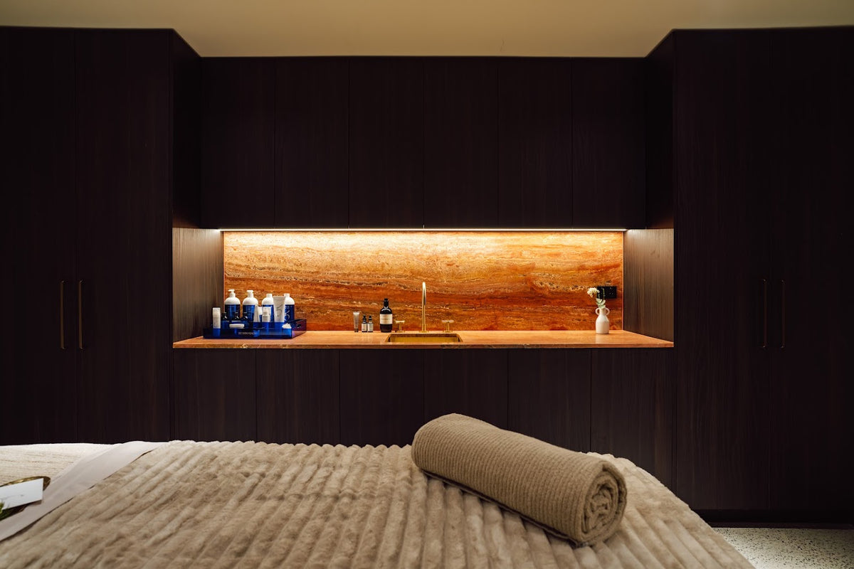 Treatment room at FutureSkin in Rosebery